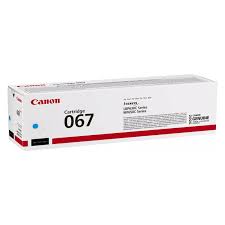 Genuine Canon 067 Cyan Toner Cartridge (1,250 Pages)