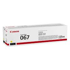 Genuine Canon 067 Yellow Toner Cartridge (1,250 Pages)