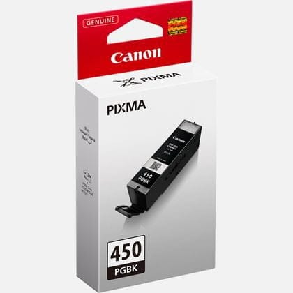 Genuine Canon CPGI450B PGI-450 Black Ink Cartridge (300 pages)