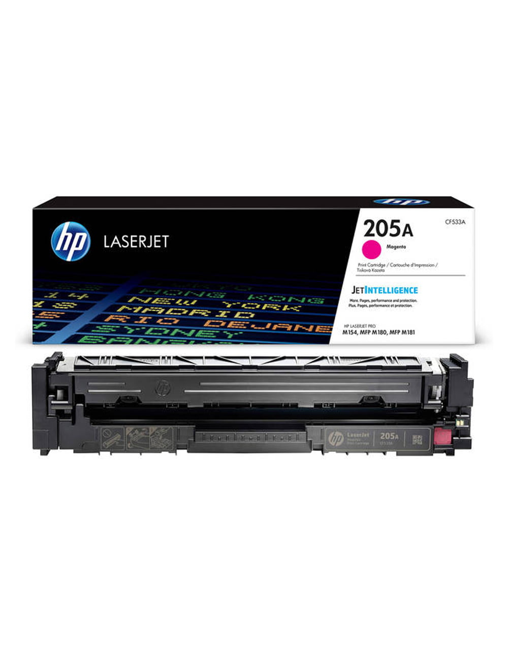 HP 205A Original Toner Cartridge (900 Page Yield)(Magenta)