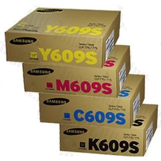 Samsung CLT-609S Original Toner Cartridges CMYK