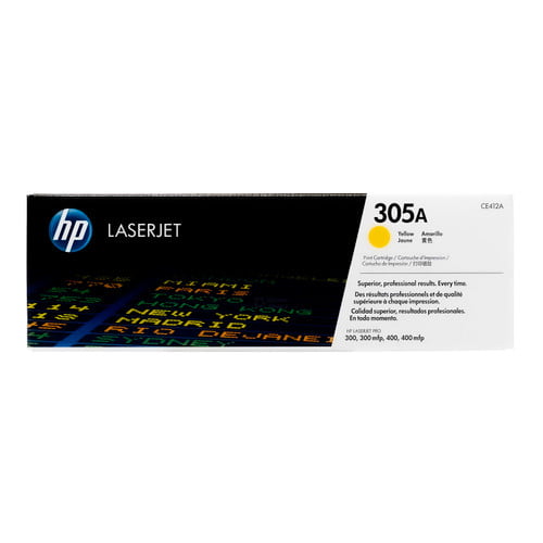 CE412A | HP 305A | Original HP Toner Cartridge - Yellow