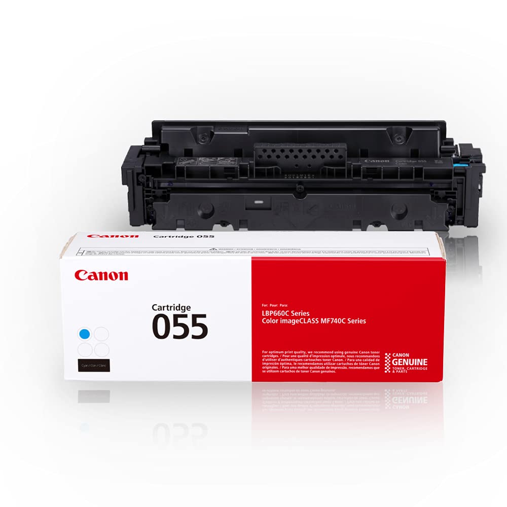 Canon 055 LBP65x Toner Cartridge (Cyan)(2100 pages)