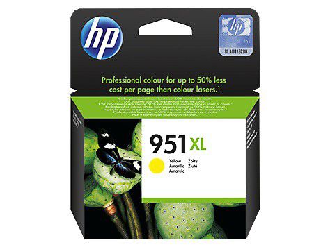 HP 951XL Yellow High Yield Printer Ink Cartridge Original