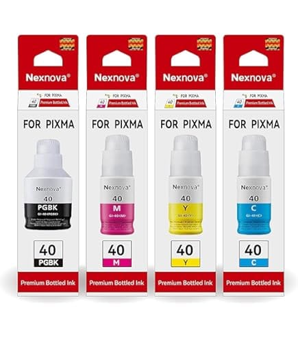 Canon GI-40 Original Multipack (C/Y/M/K) Ink Bottles