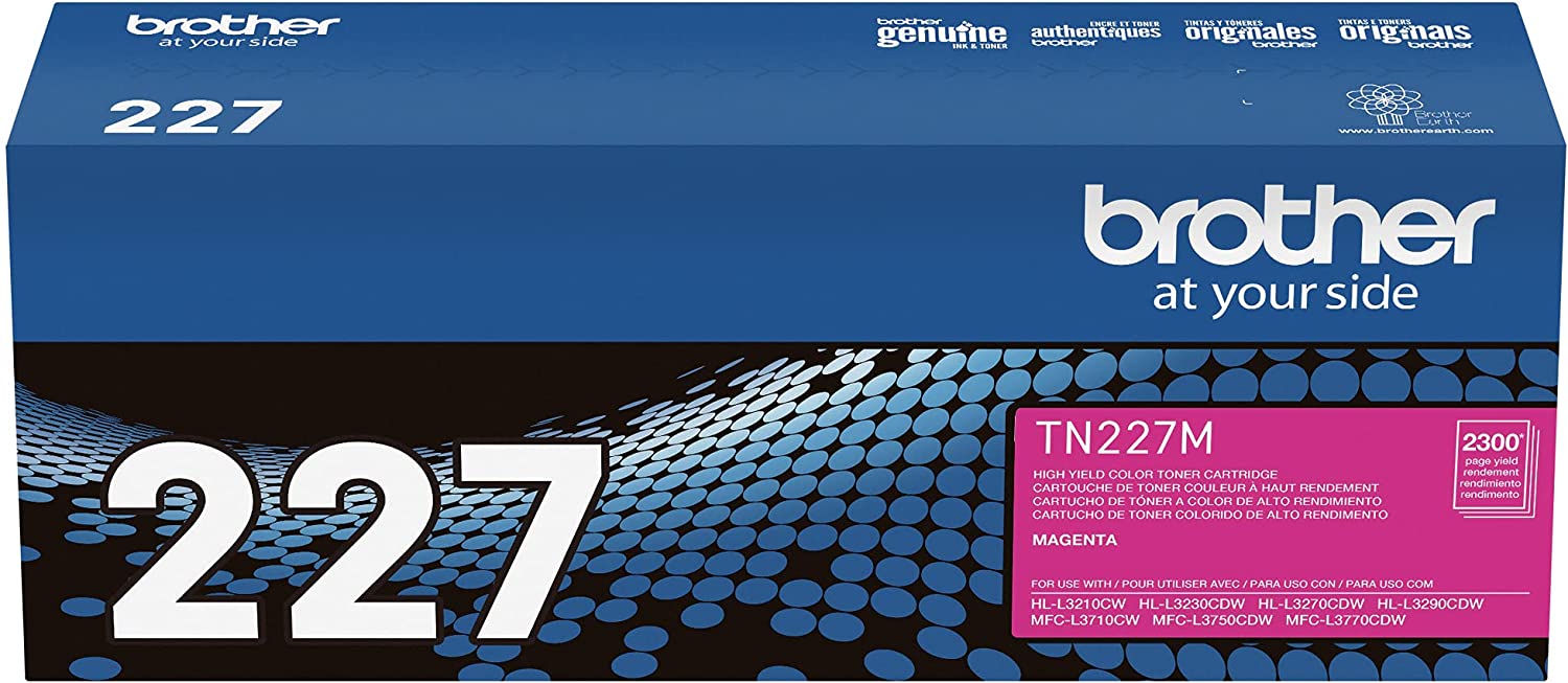 Brother TN227 Magenta Original Laser Toner Cartridge