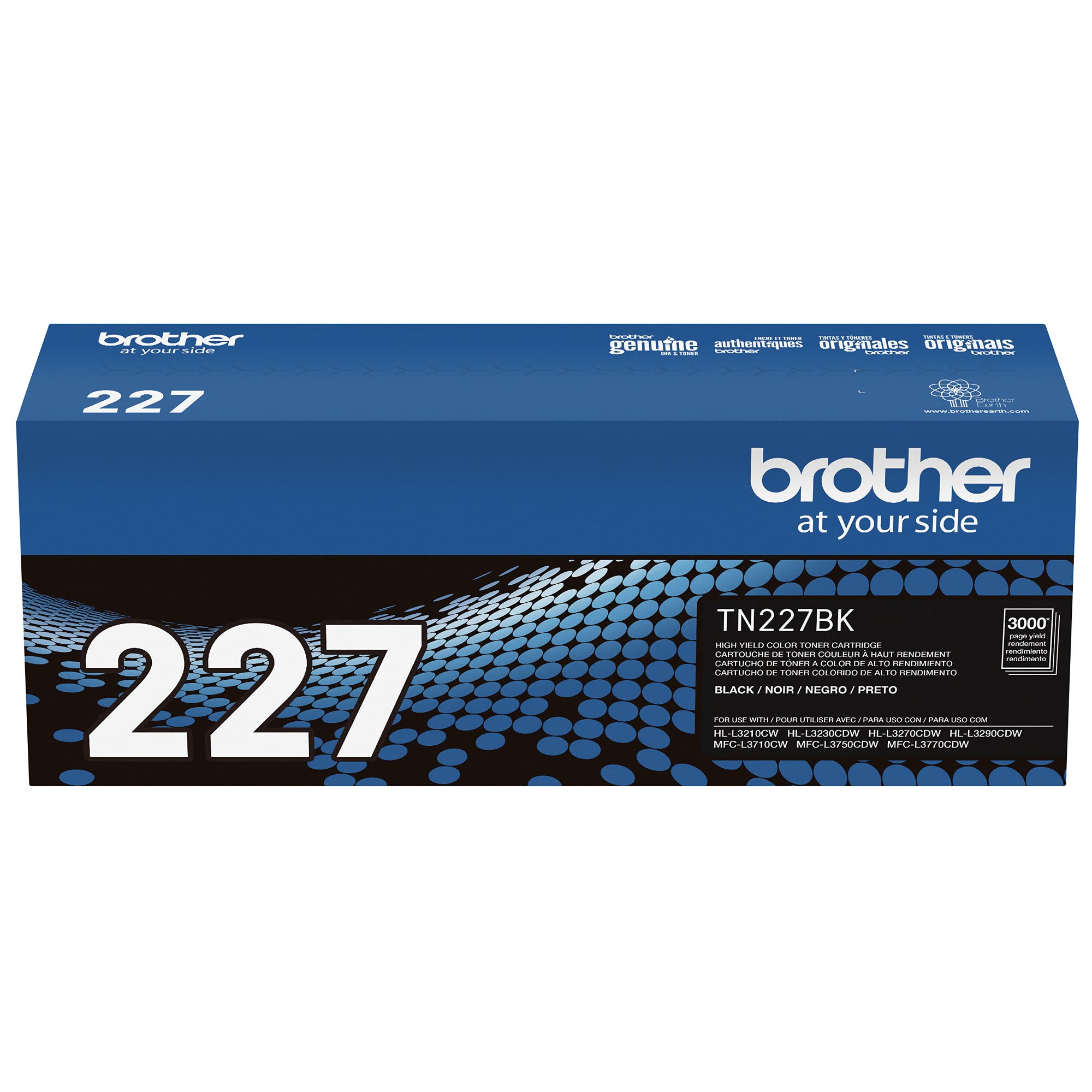 Brother TN227 Black Original Laser Toner Cartridge