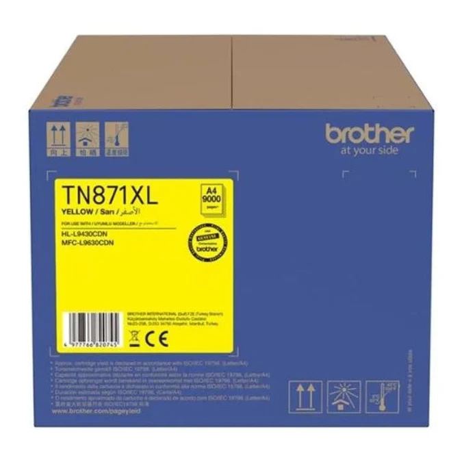 Genuine Brother TN-871XXLY TN-871XXLY High Yield Yellow Toner