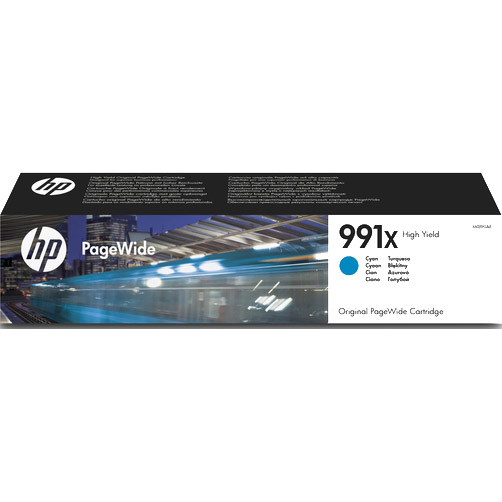 Genuine HP 991X High Yield Cyan Ink Cartridge (16,000 Pages)