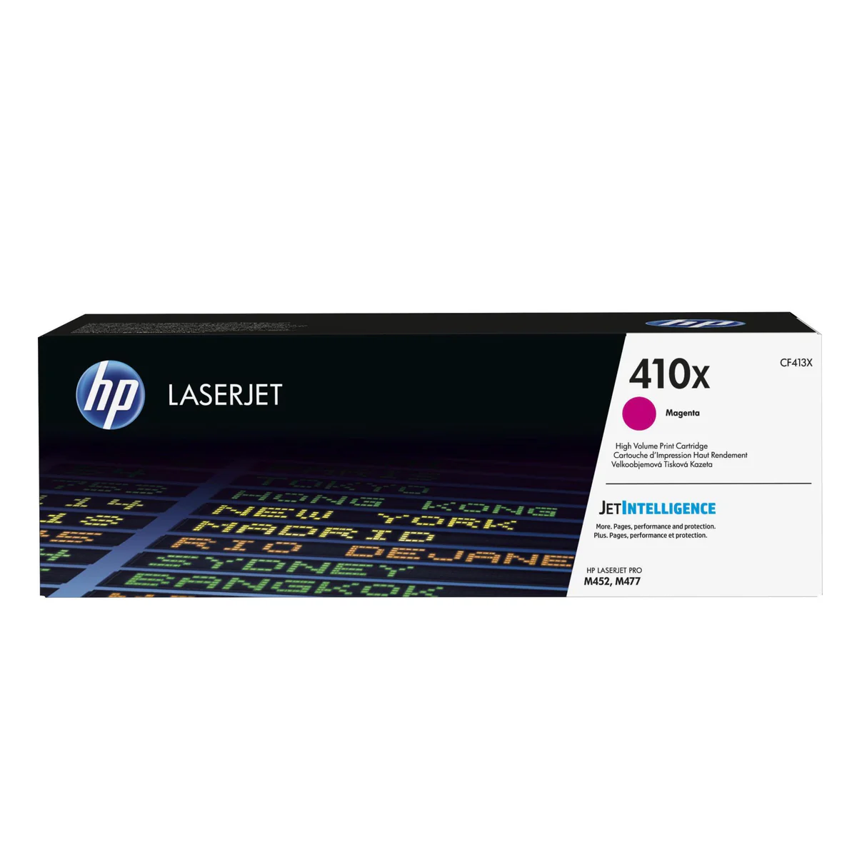 HP 410X Magenta High Yield Toner Cartridge 5,000 Pages Original CF413X Single-pack