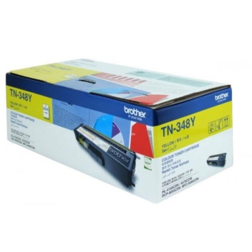 Brother TN348 Yellow Original Laser Toner Cartridge