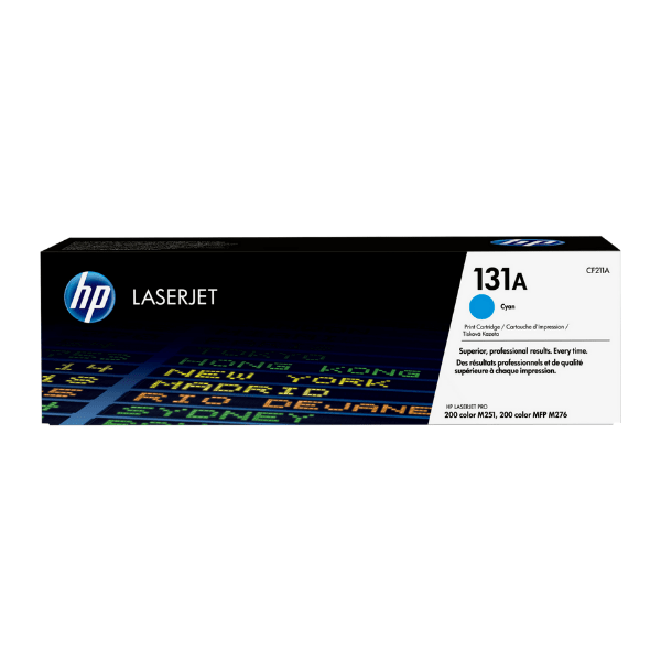 HP 131A Cyan Original LaserJet Toner Cartridge (Cyan)