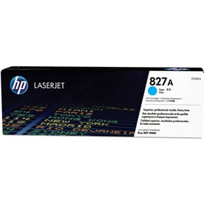 Genuine HP CNHPCF301A 827A Cyan Toner Cartridge (32,000 pages)