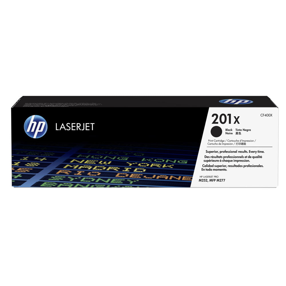 HP 201X Black Original LaserJet Toner Cartridge - CF400X