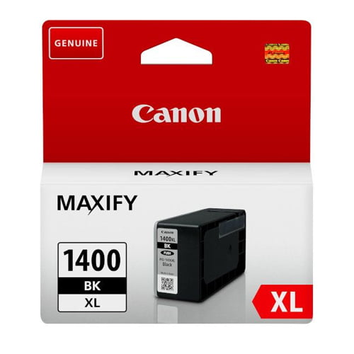 Canon 1400XL Black Original High Yield Ink Cartridge - Genuine PGI-1400XLBLK