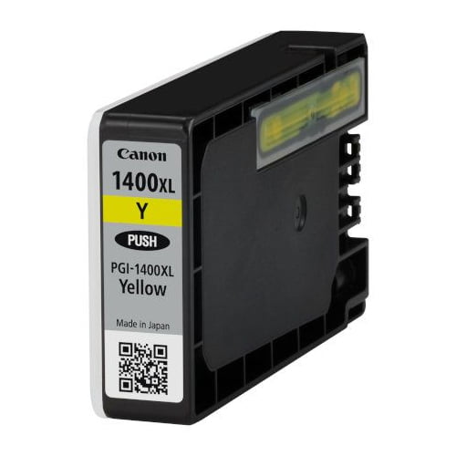 Canon 1400XL Yellow Original High Yield Ink Cartridge - Genuine PGI-1400XLY