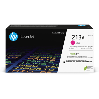 Genuine HP 213A Magenta Toner Cartridge (3,000 Pages)