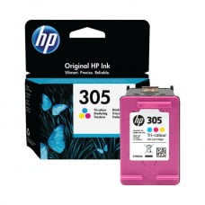 HP 305 Tri-Color Genuine Ink Cartridge - HP 2720/4120