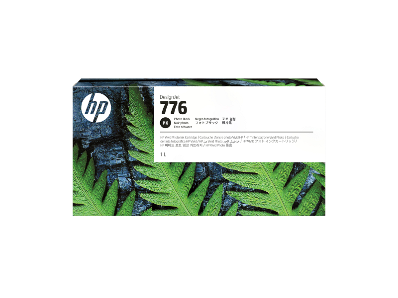 HP 776 1-liter Photo Black Ink Cartridge (1XB11A)