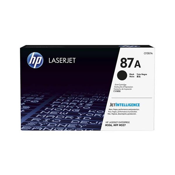 HP 87A Black Original Toner Cartridge - CF287A