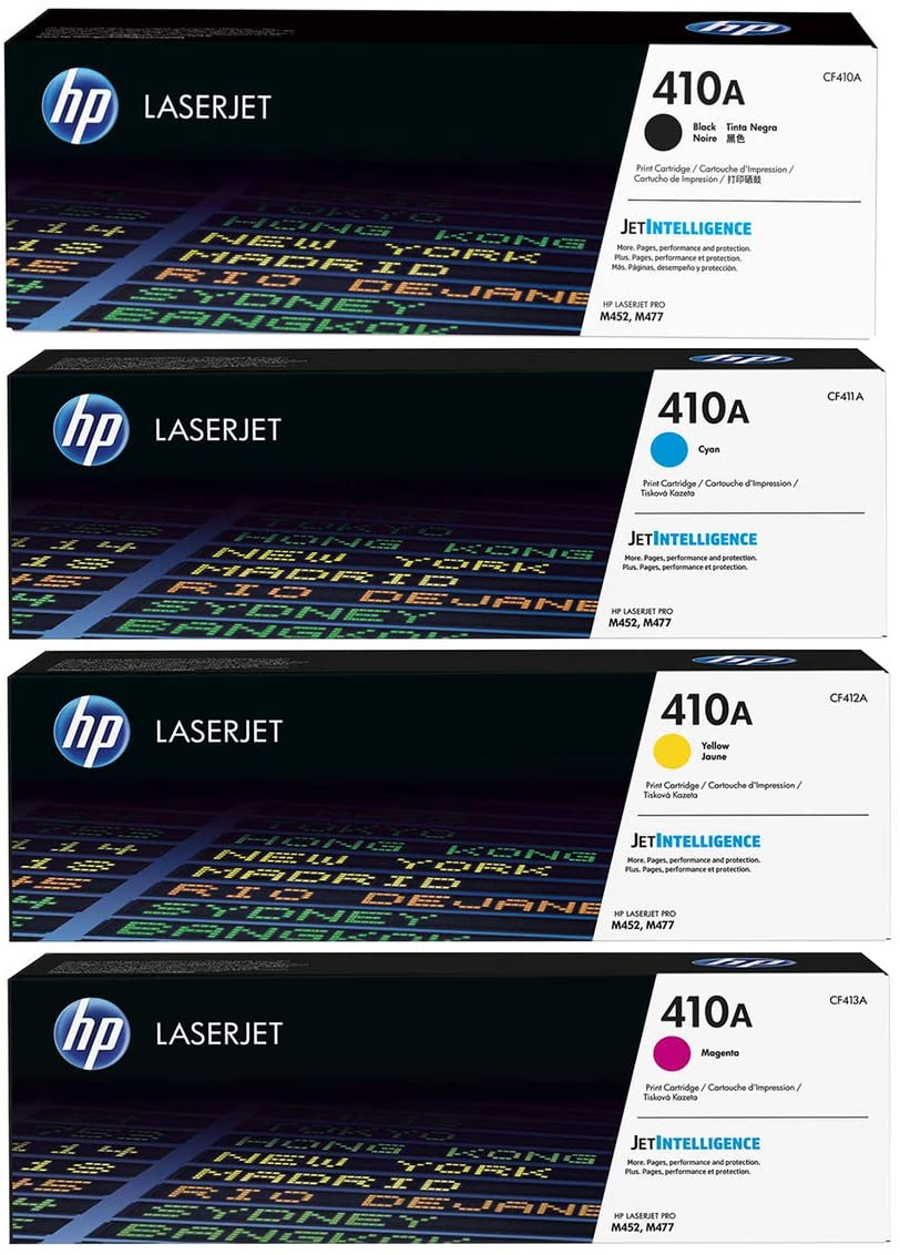 HP 410A Toner Cartridges Original Multipack