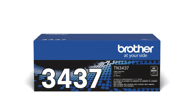 Brother TN3437 Black Toner Original Cartridge - (Genuine)
