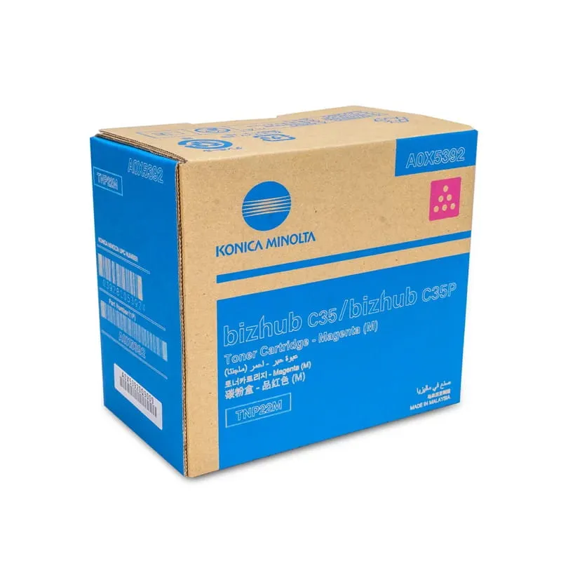 Konica Minolta TNP-22 Magenta Original Toner Cartridge - TNP22M