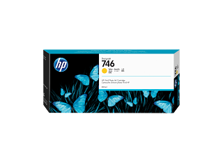 HP 746 300-ml Yellow DesignJet Ink Cartridge (P2V79A)