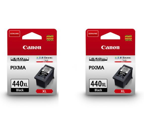 Canon 440XL Black Original 2 Park Ink Cartridge - PG440XL