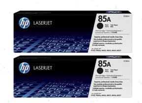 Genuine HP CNHPCE285A 85A Black Print Cartridge (1,600 pages) 2PC