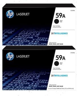 Genuine HP CNHPCF259A 59A Black Toner Cartridge (3,000 Pages) 2PC