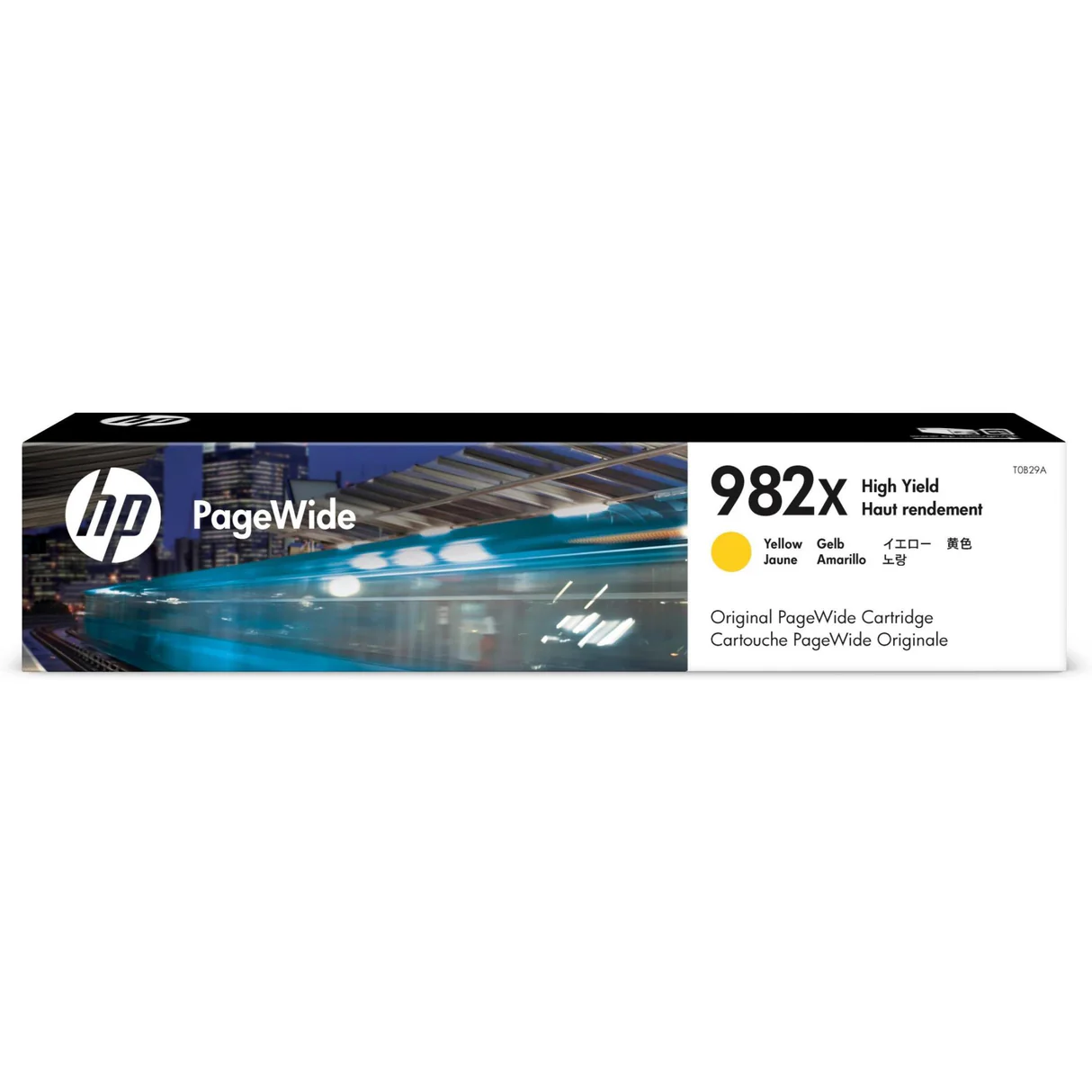Genuine HP 982X High Yield Yellow Original PageWide Cartridge (16,000 Pages)