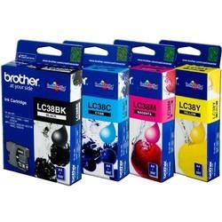 Brother LC39 BK/C/M/Y Original High Yield Ink Cartridge Set
