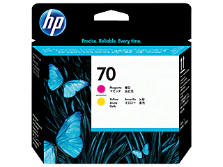 HP 70 Magenta and Yellow DesignJet Printhead (C9406A)