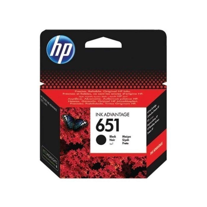 HP 651 Black Original Ink Advantage Cartridge C2P10AE