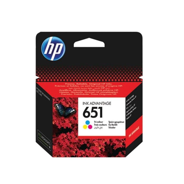 HP 651 Tri-color Original Ink Advantage Cartridge C2P11AE