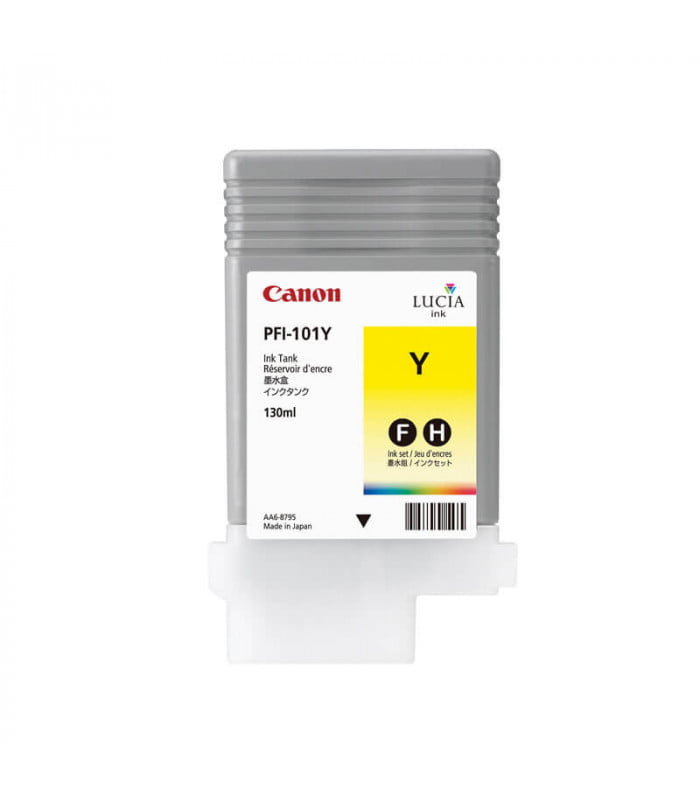 Original Canon PFI-101 Yellow Ink Cartridge