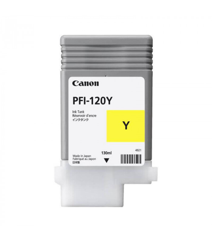 Original Canon PFI-120 Yellow Ink Cartridge