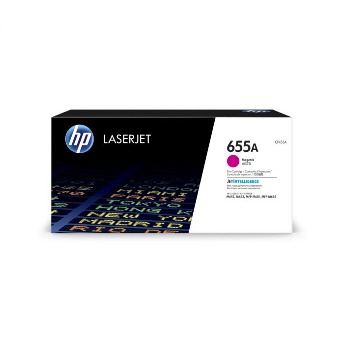 CF453A | HP 655A | Original HP Toner Cartridge - Magenta