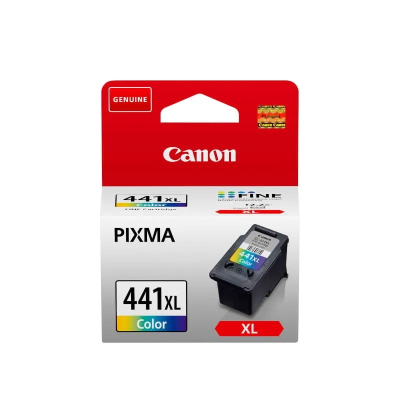 Genuine Canon CCL441CXL CL-441XL High Yield CMY Ink Cartridge (500 Pages)