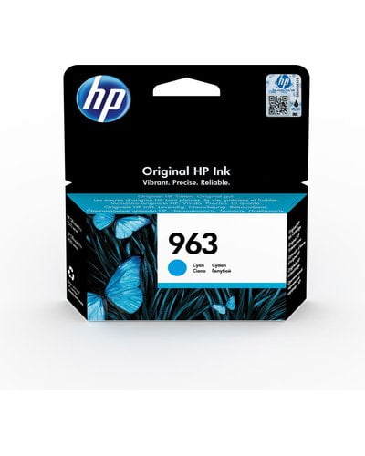 HP 963 Cyan Original Ink Cartridge