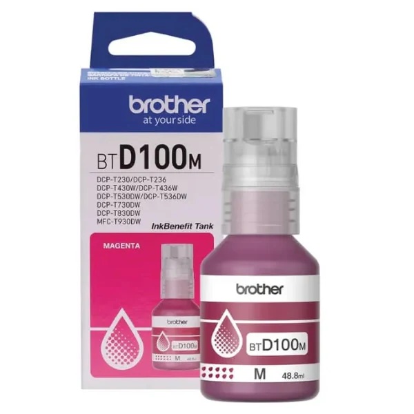 Genuine Brother BTD100M BTD100M Magenta Ink Cartridge (5000 Pages)
