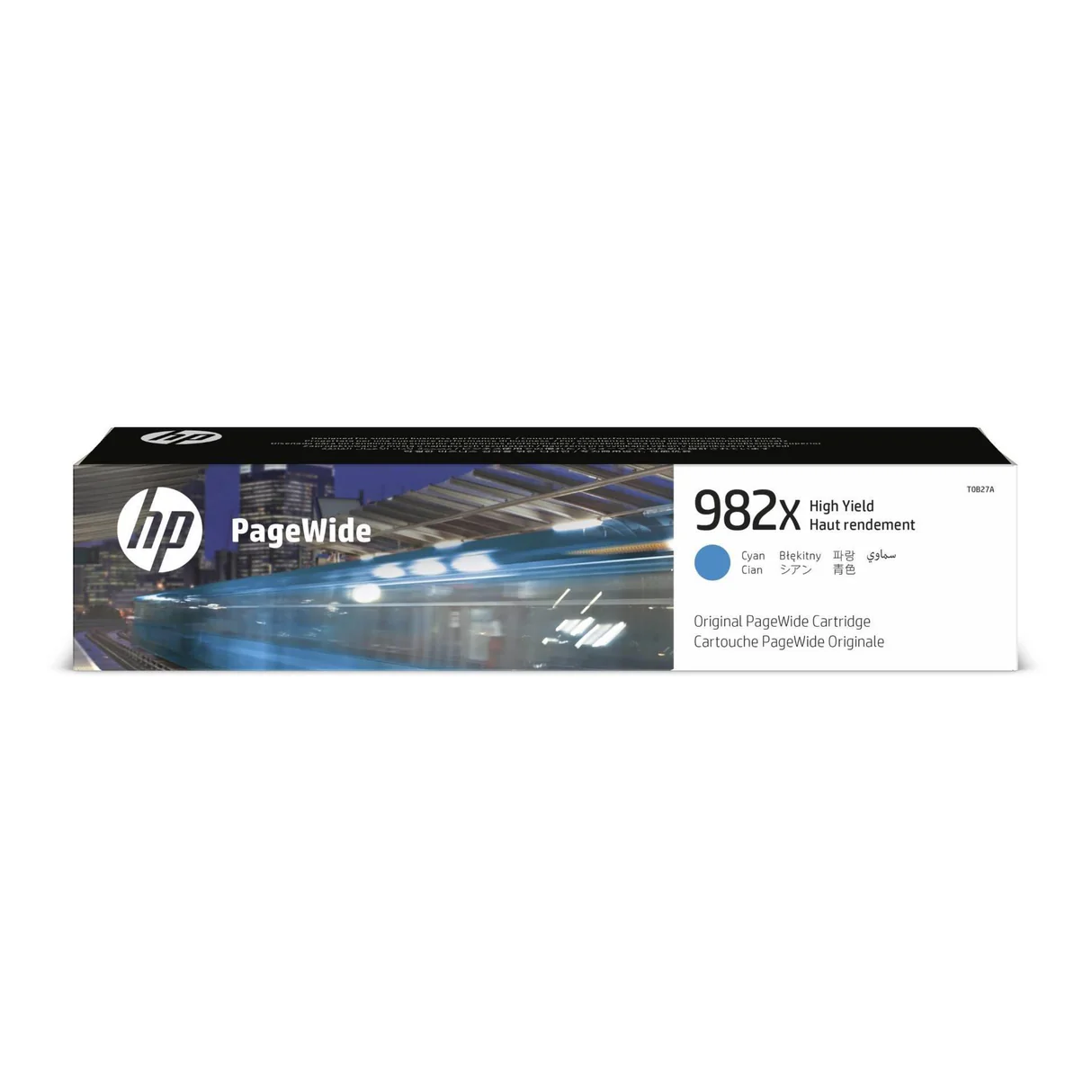 Genuine HP 982X High Yield Cyan Original PageWide Cartridge (16,000 Pages)
