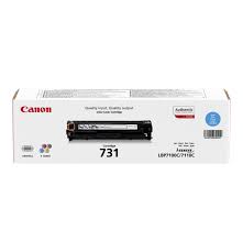 Canon 731 Cyan Original Toner Cartridge - 731-C