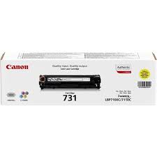 Canon 731 Yellow Original Toner Cartridge - 731-Y