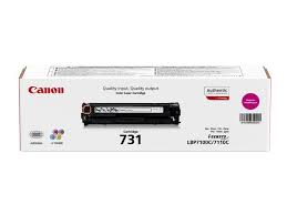 Canon 731 Magenta Original Toner Cartridge - 731-M