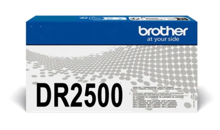 Genuine Brother DR-2500 DR-2500 Drum Unit (15,000 pages)