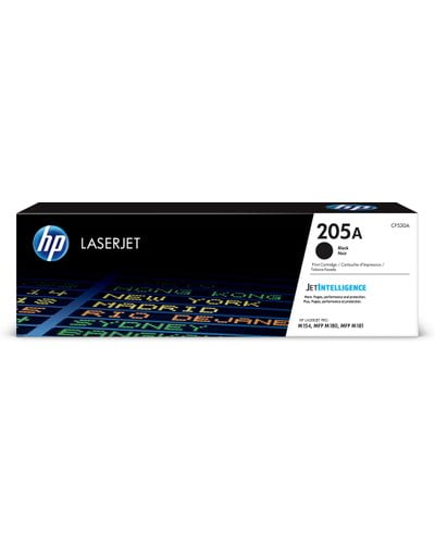 HP 205A Original Toner Cartridge (1100 Page Yield)(Black)