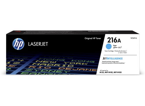 HP 216A Cyan Original Toner Cartridge - W2411A