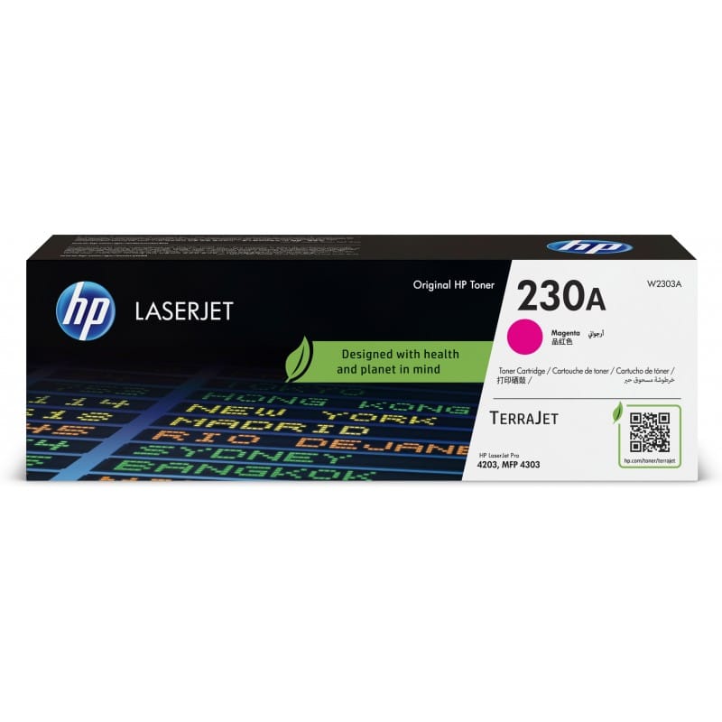 Genuine HP CNHPW2303A 230A Magenta Toner Cartridge (1800 Pages)